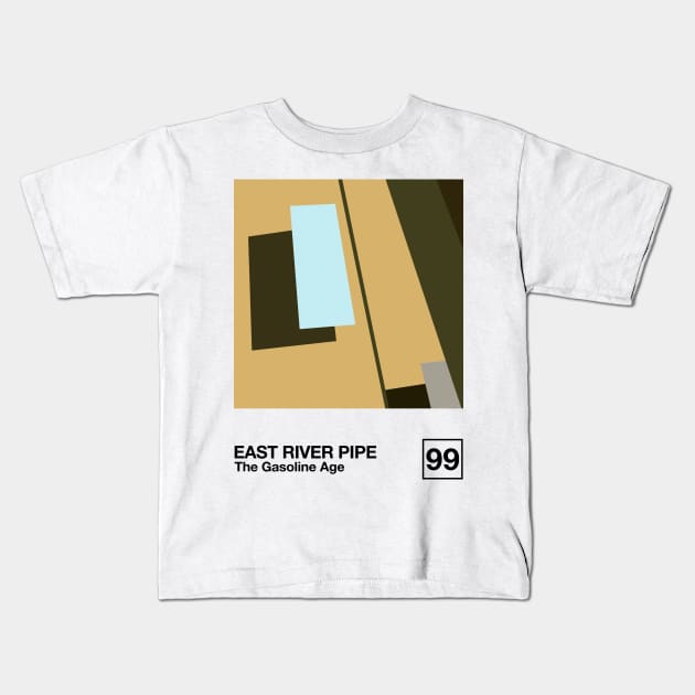 The Gasoline Age / Minimalist Style Graphic Artwork Design Kids T-Shirt by saudade